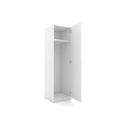 Keskeny előszobai szekrény 51 cm ROSHARON - fehér