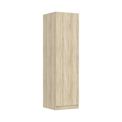 Keskeny előszobai gardrób 51 cm ROSHARON - sonoma tölgy