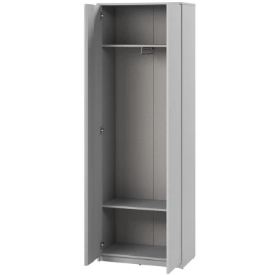 Kétajtós előszobaszekrény 69 cm BEZA - alpesi fehér