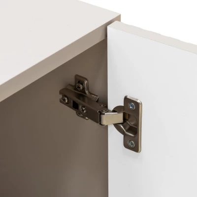 Kétajtós gardróbszekrény 90 cm AMPER - kasmír