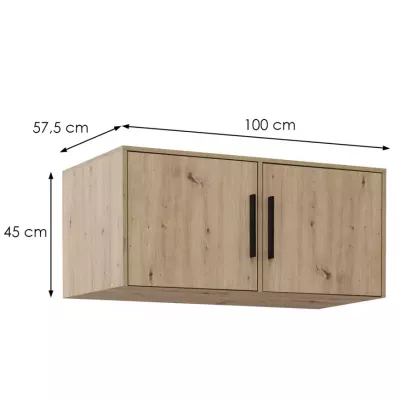 Szekrénybővítés 100 NALINA - artisan tölgy