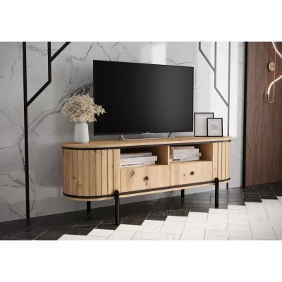 TV állvány TEYO - 150 cm, artisan tölgy