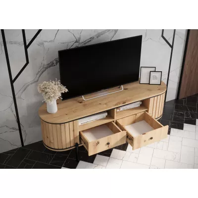 TV állvány TEYO - 150 cm, artisan tölgy
