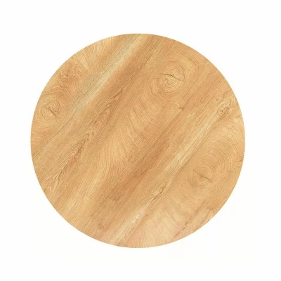 Kerek étkezőasztal 90 cm KAMILO - tölgy / fekete