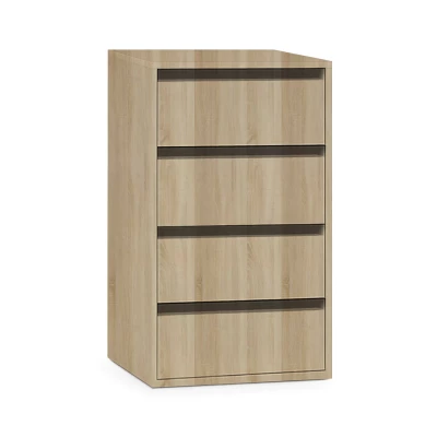 Négyfiókos szett 200 és 230 cm-es UNIV szekrényhez - sonoma tölgy