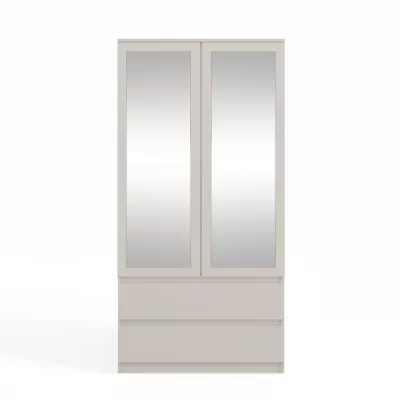 Előszobai gardrób 90 cm tükörrel TAAVI - kasmír