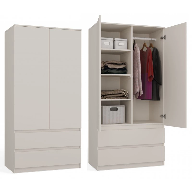 Előszobai gardrób 90 cm TAAVI - kasmír
