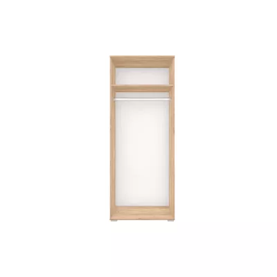Gardrób 80 cm ALEXANDRA - aranytölgy / fehér