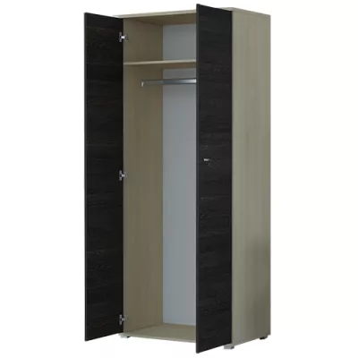 Keskeny gardrób 80 cm ALLA - kőris / cantebury tölgy