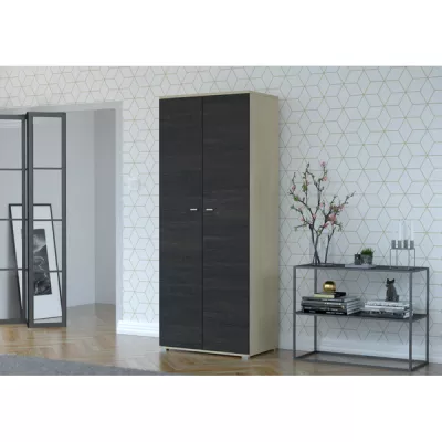 Keskeny gardrób 80 cm ALLA - kőris / cantebury tölgy