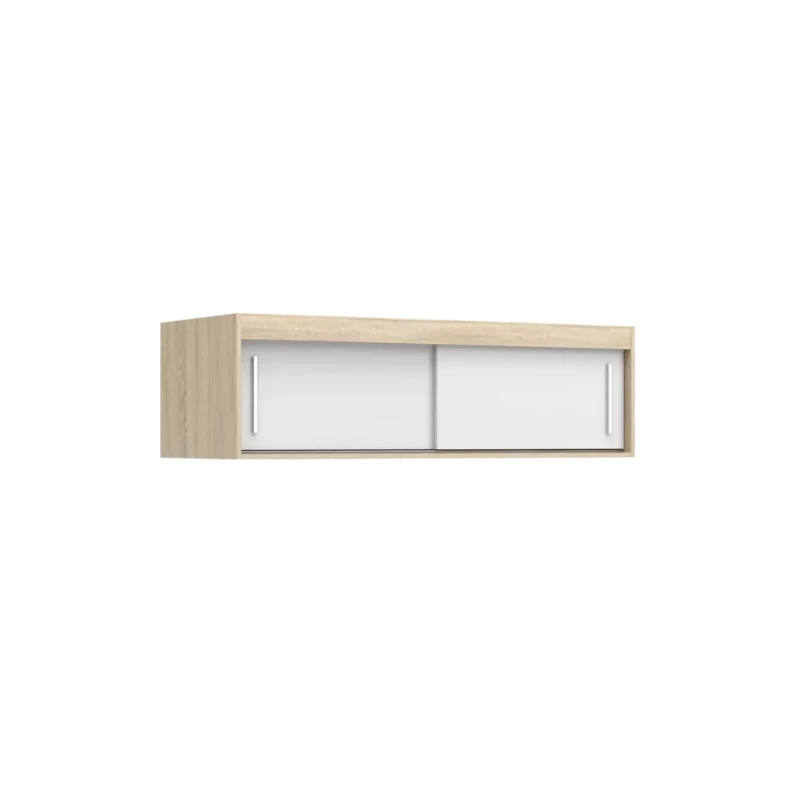 Gardróbbővítés 150 cm VALA - sonoma tölgy / fehér