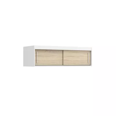 Gardróbbővítés 150 cm VALA - fehér / sonoma tölgy