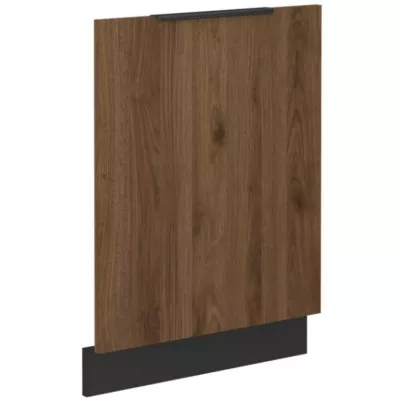 Ajtó beépített mosogatógéphez TOVA - 60x72 cm, okapi dió / fekete