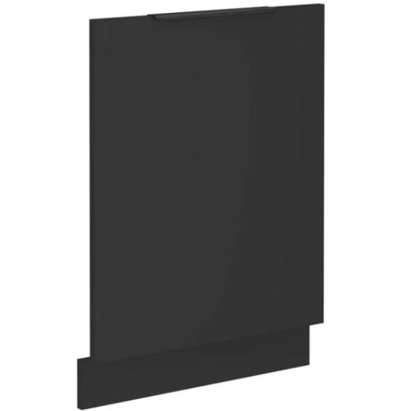 Ajtó beépített mosogatógéphez SAJU - 60x72 cm, fekete