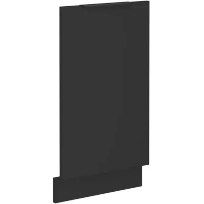 Ajtó beépített mosogatógéphez SAJU - 45x72 cm, fekete