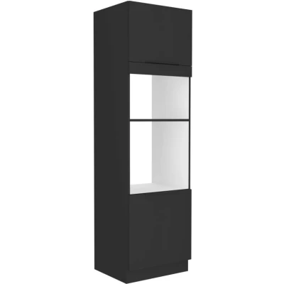 SAJU beépített szekrény - szélesség 60 cm, fekete