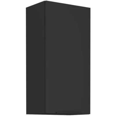 SAJU magas faliszekrény - szélesség 45 cm, fekete