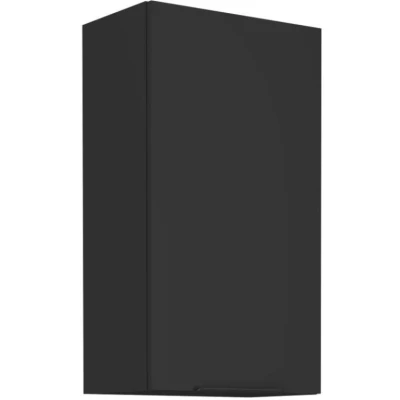 SAJU magas faliszekrény - szélesség 50 cm, fekete