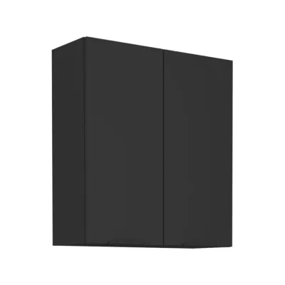 SAJU magas faliszekrény - szélesség 80 cm, fekete