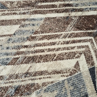 Vintage darab szőnyeg 140x190 cm OZAN - bézs / szürke