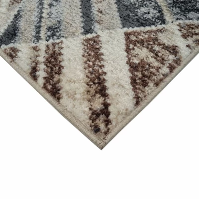 Vintage darab szőnyeg 80x150 cm OZAN - bézs / szürke