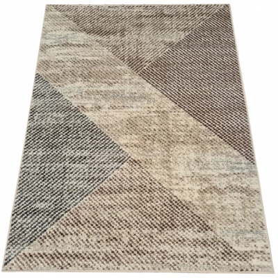 Téglalap alakú szőnyegdarab 200x290 cm OZAN - bézs / szürke