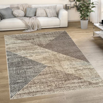 Téglalap alakú szőnyegdarab 200x290 cm OZAN - bézs / szürke