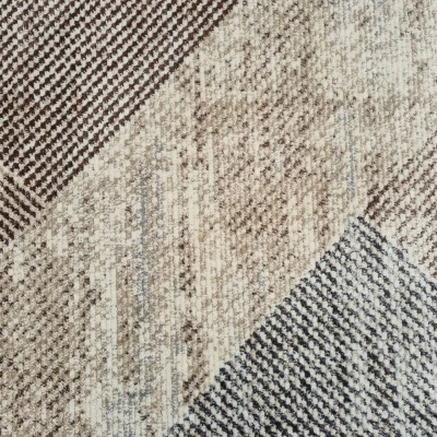Téglalap alakú szőnyegdarab 140x190 cm OZAN - bézs / szürke