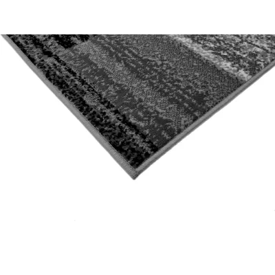 Geometrikus szőnyeg 200x400 cm LUKEN - szürke