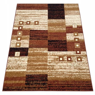 Geometrikus szőnyeg 250x350 cm LUKEN - barna