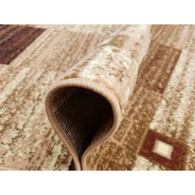 Geometrikus szőnyeg 70x130 cm LUKEN - bézs