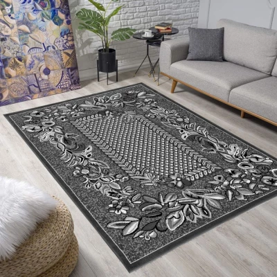 Mintás szőnyeg 160x220 cm LUKEN - szürke