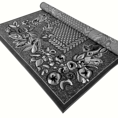 Mintás szőnyeg 70x130 cm LUKEN - szürke