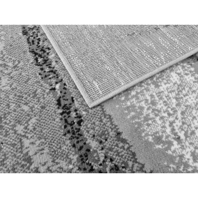 Téglalap alakú szőnyeg 200x300 cm LUKEN - szürke / fekete