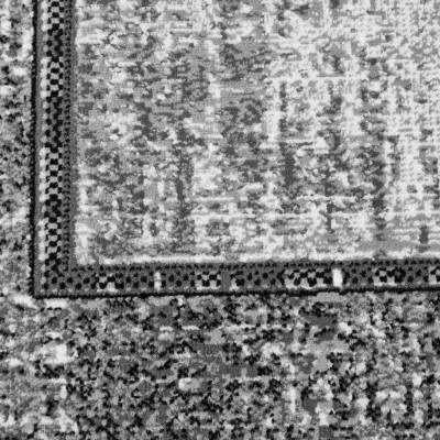 Klasszikus szőnyegdarab 200x400 cm LUKEN - szürke
