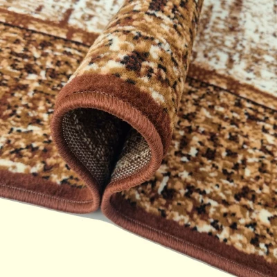 Klasszikus szőnyegdarab 70x130 cm LUKEN - barna