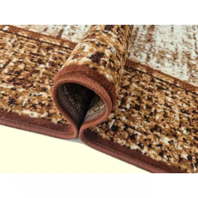 Klasszikus szőnyegdarab 70x130 cm LUKEN - barna