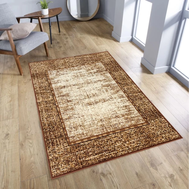 Klasszikus szőnyegdarab 70x130 cm LUKEN - barna