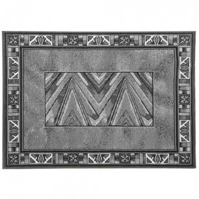 Mintás szőnyegdarab 70x130 cm LUKEN - szürke