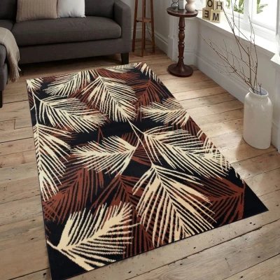 Szőnyegdarab 160x220 cm LUKEN mintás - barna / bézs