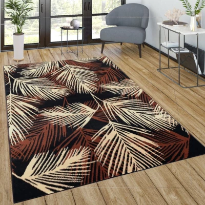 Szőnyegdarab 160x220 cm LUKEN mintás - barna / bézs
