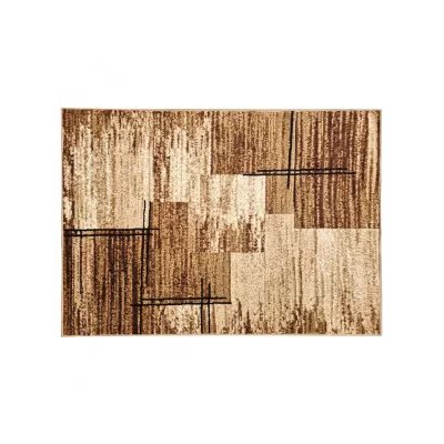 LUKEN téglalap alakú szőnyegdarab 160x220 cm - bézs / barna