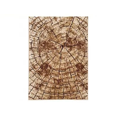 Szőnyeg 160x220 cm LUKEN modern - bézs / barna