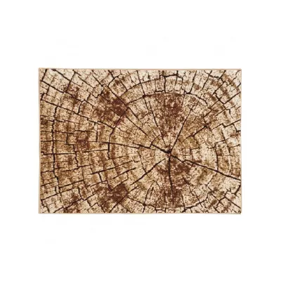 Szőnyeg 160x220 cm LUKEN modern - bézs / barna