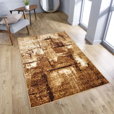 Szőnyeg 160x220 cm LUKEN modern - bézs