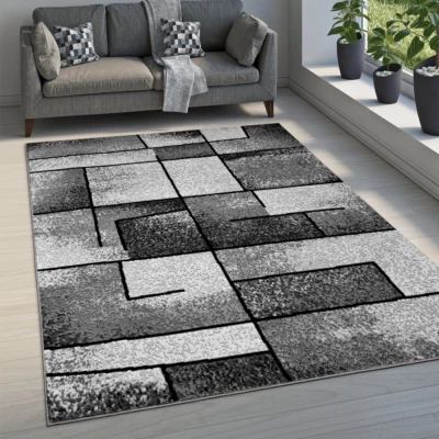 Szőnyeg 180x250 cm LUKEN téglalap alakú - szürke