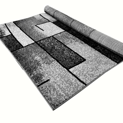 Szőnyeg 160x220 cm LUKEN téglalap alakú - szürke