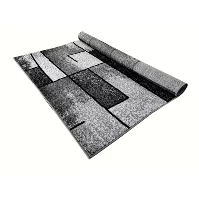 Szőnyeg 160x220 cm LUKEN téglalap alakú - szürke