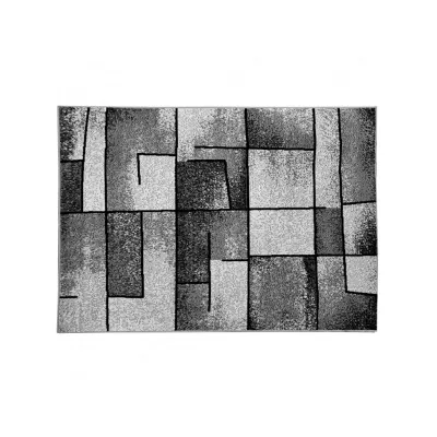 Szőnyeg 160x220 cm LUKEN téglalap alakú - szürke