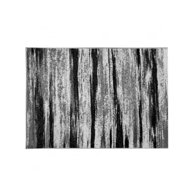Szőnyeg 140x190 cm LUKEN absztrakt - szürke